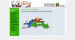 Desktop Screenshot of genossenschaften-solingen.de